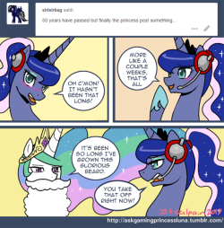 askgamingprincessluna:  Ask Gaming Princess Luna 042(For now