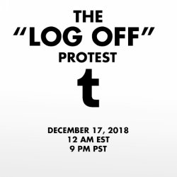 wehadfacesthen:I won’t be posting Monday December 17 to protest