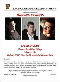 sparklygains:  Please look out for this teenager. he has been
