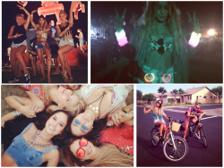 vanessahudgens:  #FlashbackFriday with my coachella queens. Take
