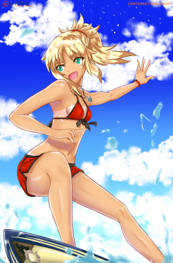 Otakon Prints - Summer Mordred  I will be releasing all the images