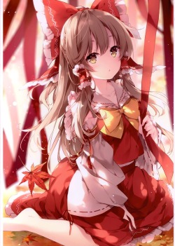 dekoi2501post:  mochizuki shiina touhou hakurei reimu | #494974