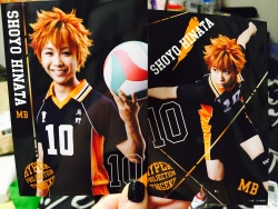 fencer-x:Kagehina and IwaOi photo sets from the play!  Still