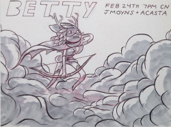 Betty promo by storyboard artist/writer Jesse Moynihan The