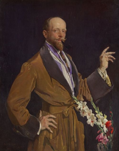 portraituresque:George Lambert (1873-1930) Self portrait with