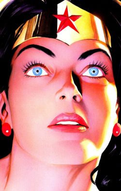 lospaziobianco:  1) Wonder Woman by Alex Ross 2) Harley Quinn