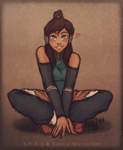 k-y-h-u:  Korra, you precious creature~ *___*  <3333