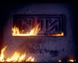 nineinchnails:  Unused NIN logo art created by Russell Mills