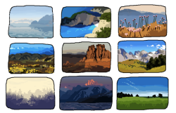 mossworm: Landscapes from stock photos (pexels.com)