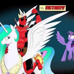 #deadpool #mylittlepony #marvel #marvelcomics