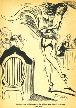 burleskateer:  Burlesk cartoon by:  Bill Ward..       