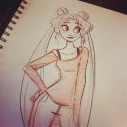 snarkies:  Sailor Moon always had the best outfits. They always