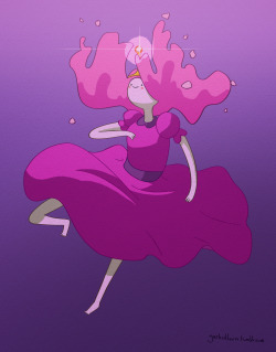 gurkodlarn:  Bubblegum keeps on floating in her own world. 