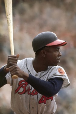 randombaseball:   Hank Aaron. 