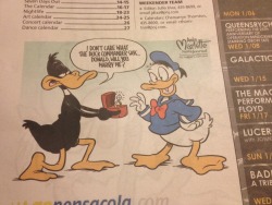 modestlyhomo:  look what was in the paper today in retaliation