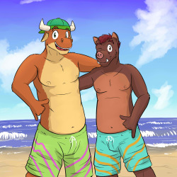 Ty and Jorge at the beach I realized after uploading a a bunch