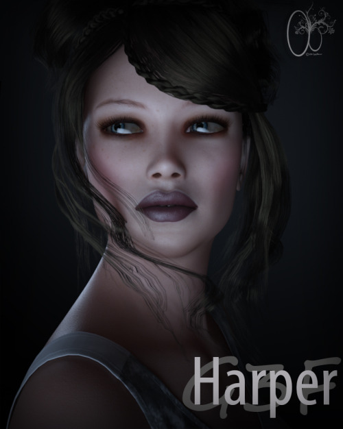 Lovely! Flawless! Beautiful! Always the best figures for G3F made by CynderBlue!  Harper is a hand sculpted model with standard morph additions. All  Diffuse, Specular and Bump Maps are HD quality for a more realistic  render finish.  Enjoy this new figur