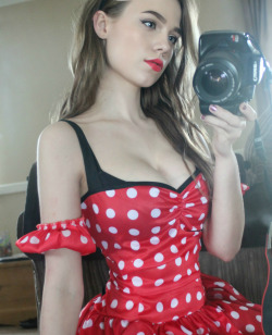 bushb4by:  cute mini mouse costume from Partylush Fancydressthey