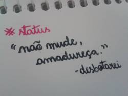 Não destrua o futuro por problemas do passado.