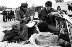 ohmy80s:on set with The Outsiders