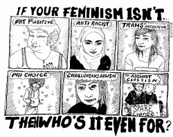 feminishblog:  centipedes:  sharing another comic sample I did