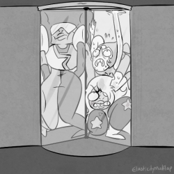 elasticitymudflap:  imagine ur favs: trapped in a revolving door
