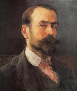 Autorretrato, 1890, José Benlliure y Gil