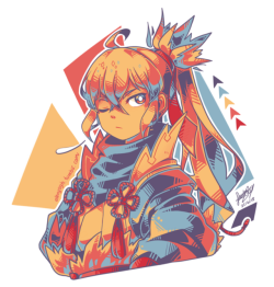 alexysgh:  Takumi from Fire Emblem Heroes for my color palette