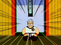 post these dragonball GIFS late at night so nobody sees them