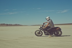 overlandjournal:  Riley Harper takes The Mighty Motor’s Triumph
