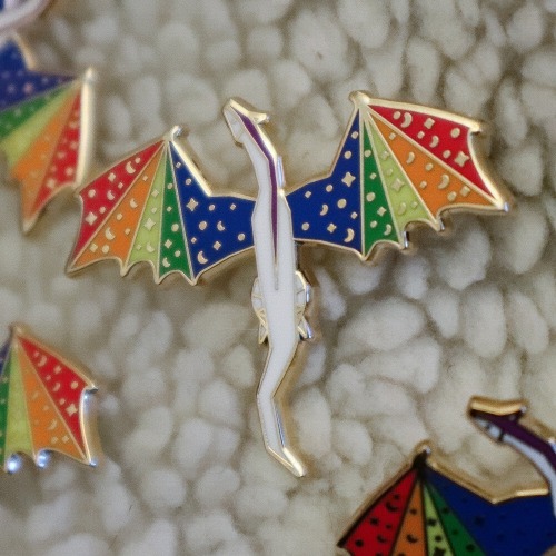 sosuperawesome: Origami Dragon / Rune Snake Pins   Swifterly