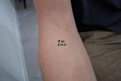 rejouir:   David Shrigley tattoos Photograph courtesy of the