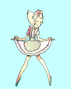 stevraybro:  Daily Doodle 4/6 Pearl as a Maid 