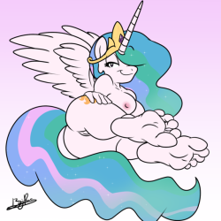 pony-feet:Celestia by BenjiPaws  c: Awyiss~