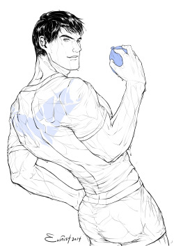 evinist:  Anyone want to play wet t-shirt game with Nightwing?
