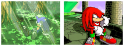 sonicwindii:  Sonic Shuffle’s ending illustrations. 