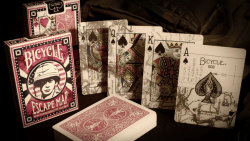 sixpenceee:  A map hidden inside of a deck of cards. During