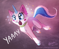 eleanart-approved:  There was a lack of Unikitty on my blog.