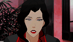 lokgifs:  asami sato + red [for anon]   Lady in red~ <3