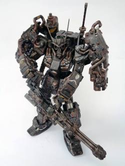 gunjap:  Amazing Musha Gundam Steampunk Custom! Ronin no.7 by