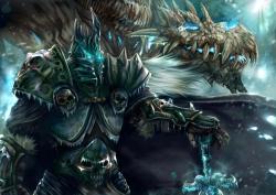 christone-moonstriker:Lich King (Arthas) by jorcerca  