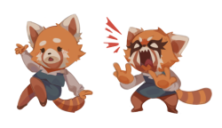 yesthecubesme: Aggretsuko!