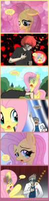pony-effect:  HNNNNG by *Edowaado  Poor Flutters, a victim of