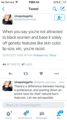 stopwhitepeopleforever:  Following up on my thread about racial