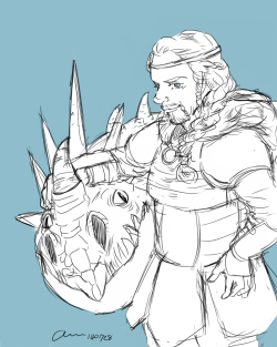 wildwildspace:  HTTYD AU  Astrid!fili (+)Stormfly is tracing