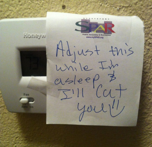 Always heed a fair warning
