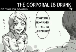 sakuruhs:  The Corporal is Drunk by Hiyo Edit and Translation