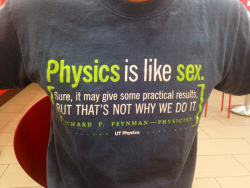 runningonoatmeal:  Lol my friends shirt, for all you other science