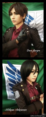  SnK portraits of Nightingale Corps Cosplay Group(From yesterday’s