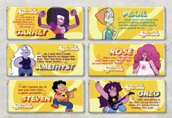 robsugar:  Here are our Steven Universe chocolate bars for 2015.